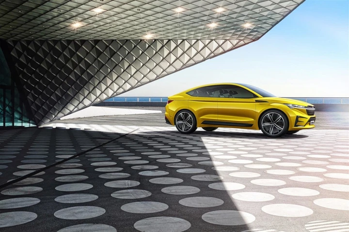 Skoda Vision iV: render ufficiali