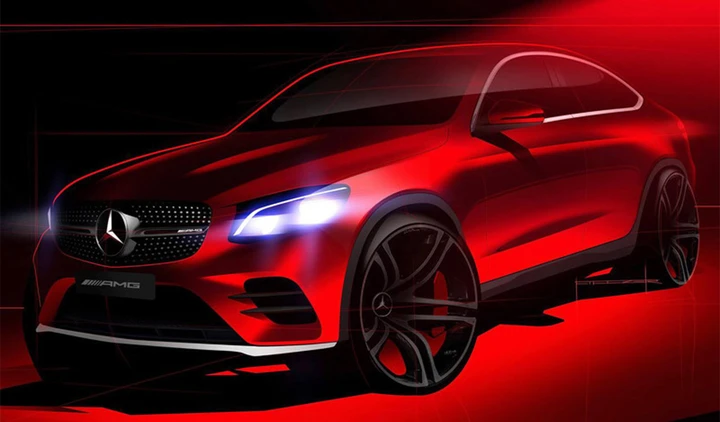 Mercedes GLC Coupé, nuovo teaser prima del debutto