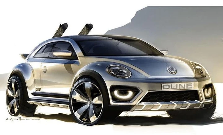 Volkswagen Beetle Dune Concept al Salone di Detroit