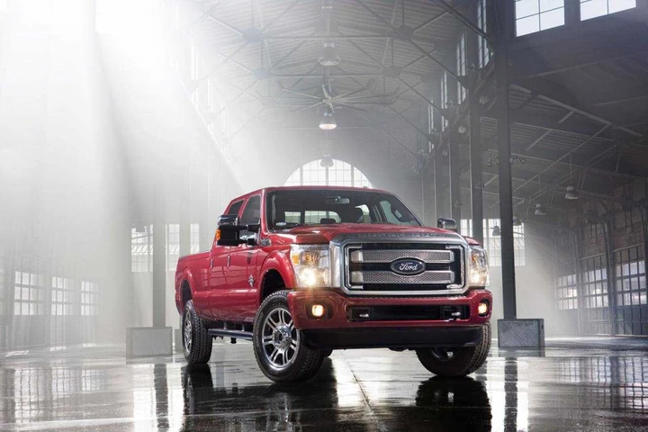 Ford Super Duty Platinum 2012