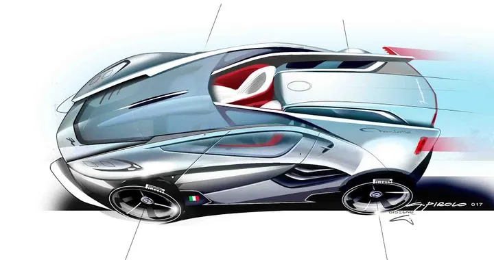 Frangivento Charlotte Roadster: nuova hypercar elettrica