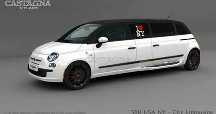 Fiat 500 Limousine by Castagna