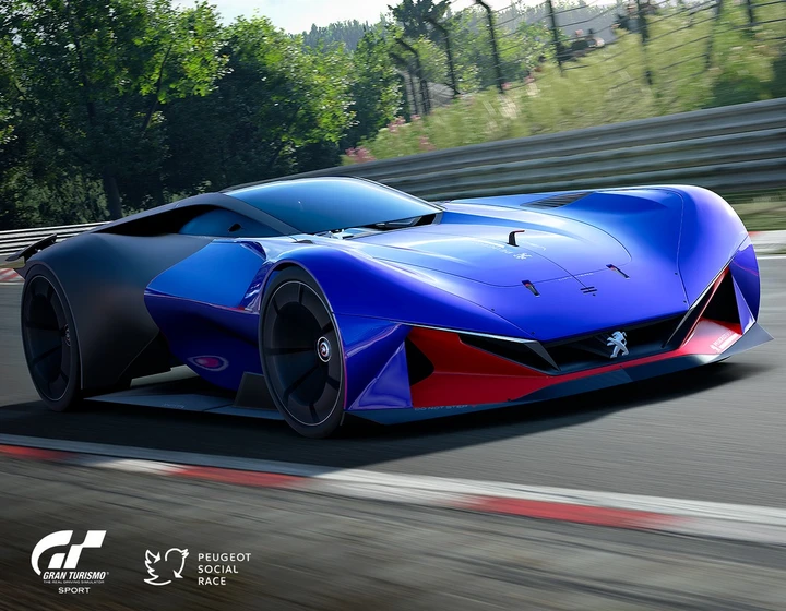 Peugeot L750 R Hybrid Vision Gran Turismo: estrema e virtuale