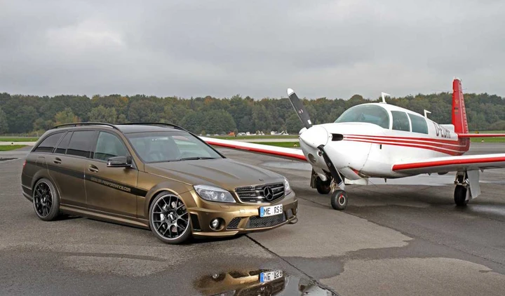 Mercedes C63 AMG SW by FolienCenter-NRW & SR-Performance