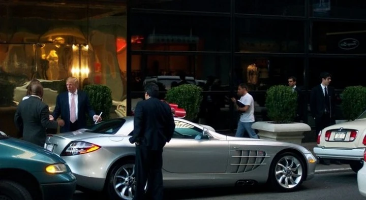 Tutte le auto del presidente Trump