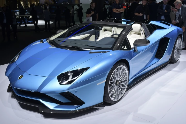 Stand Lamborghini al Salone di Francoforte 2017