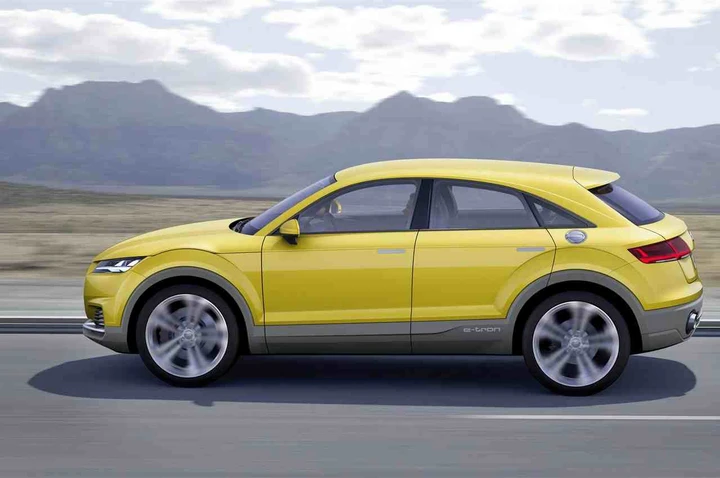 Audi TT off-road Concept, le immagini ufficiali