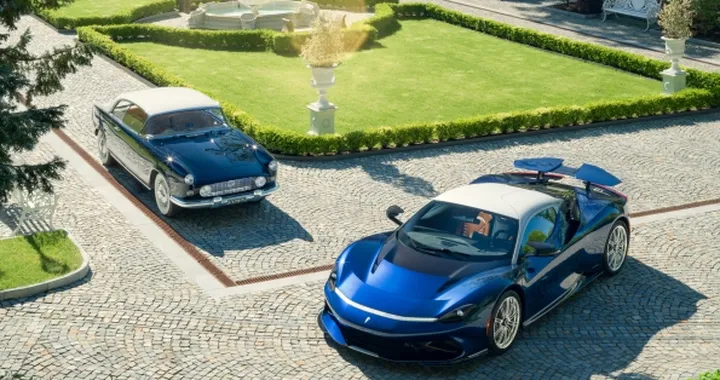 Automobili Pininfarina Battista Cinquantacinque, omaggio Lancia