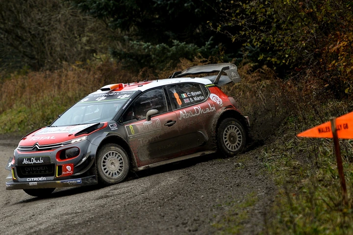 Rally di Gran Bretagna: le Citroen C3 WRC non temono il fango