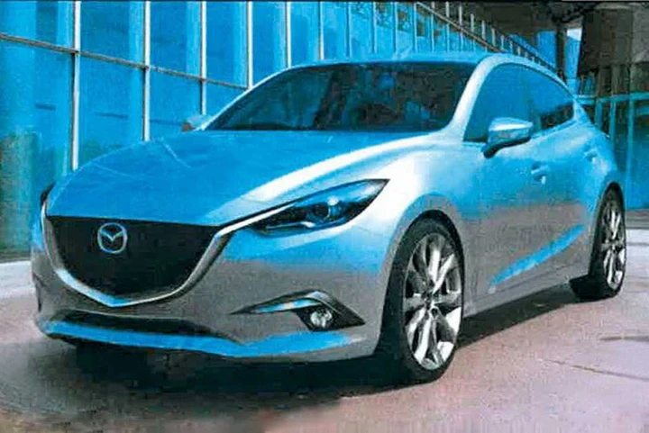 Mazda3 2013, primi rendering