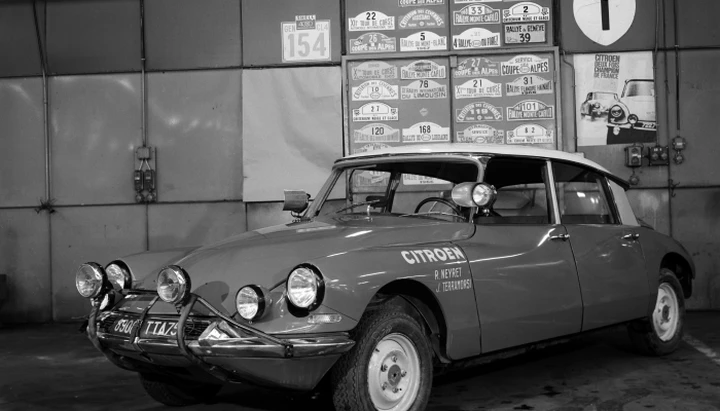 Citroen DS alla Londra – Sidney del 1968