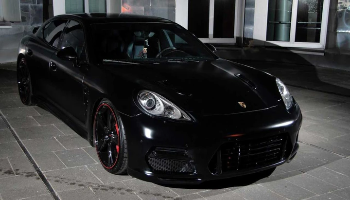 Porsche Panamera by Anderson: anima nera