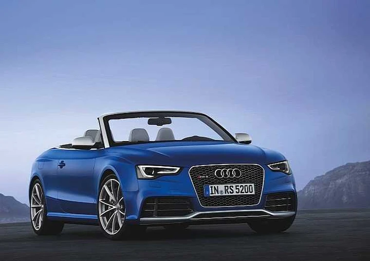 Nuova Audi RS5 Cabriolet: le immagini ufficiali