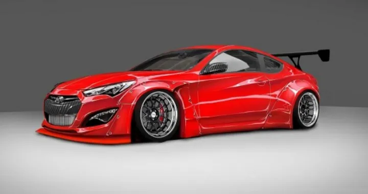Hyundai Genesis Coupé Blood Type Racing al SEMA