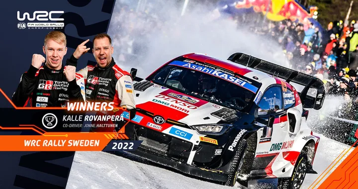 WRC: Rovanpera vince in Svezia e si candida al mondiale