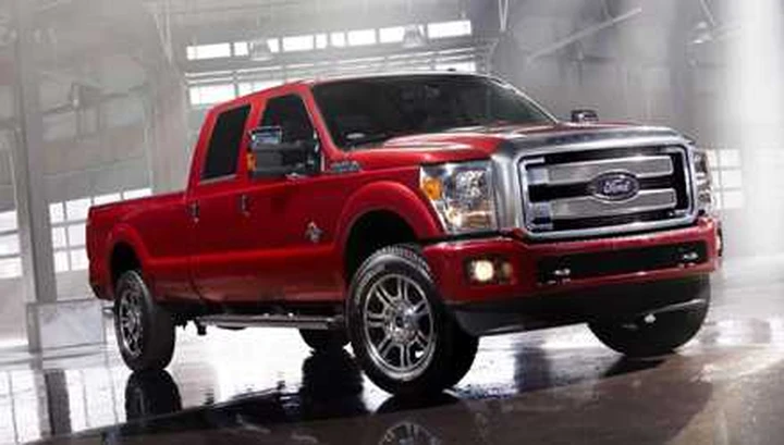 Ford Super Duty Platinum 2012