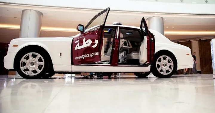Una Rolls-Royce Phantom per la polizia di Abu Dhabi