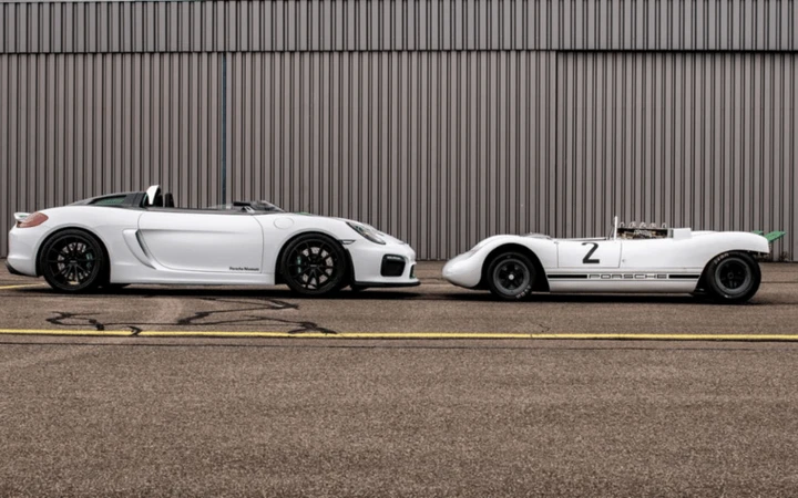 Porsche Boxster Bergspyder, un esemplare che richiama le sportive anni '60