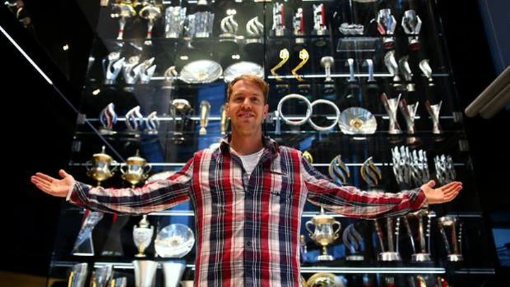 I trofei rubati di Vettel sono stati ritrovati