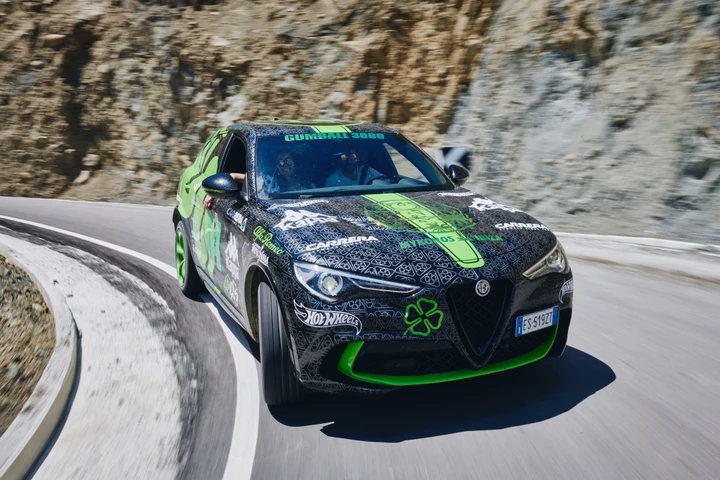 Alfa Romeo Stelvio Quadrifoglio protagonista alla Gumball 3000