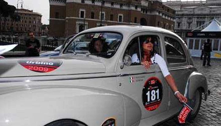 Peugeot alla Mille Miglia con 203 e RCZ