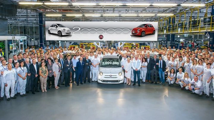 Fiat 500: raggiunti i 2 milioni di unità prodotte
