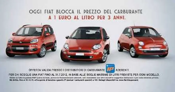 Fiat multata dall'Antitrust per pubblicità ingannevole