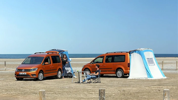 Volkswagen Caddy Beach: al salone del camper di Parma