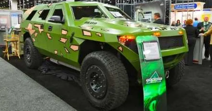 Dagli USA il veicolo militare ibrido da 4,2 km/l