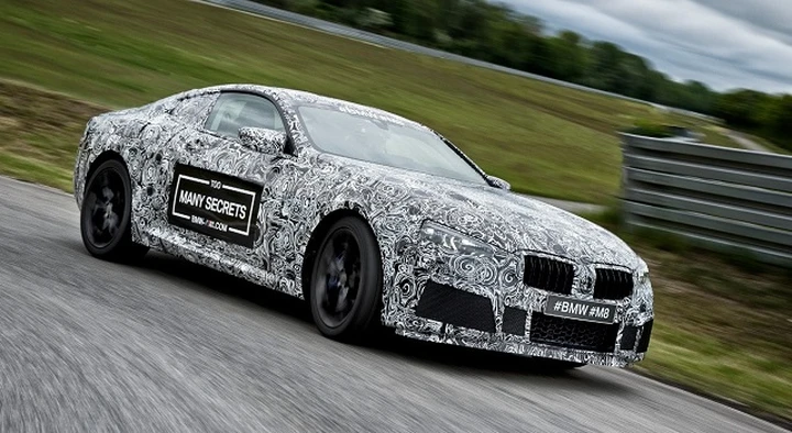 Bmw M8: svelata in anteprima al Nurburgring