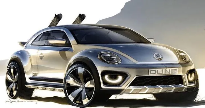 Volkswagen Beetle Dune Concept al Salone di Detroit