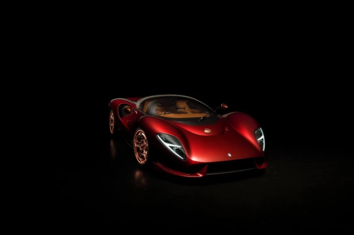 De Tomaso P72, estetica, tecnica, progettazione: immagini ufficiali