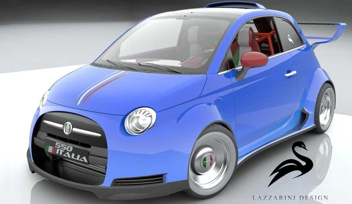 Lazzarini 550 Italia: motore Ferrari su una 500