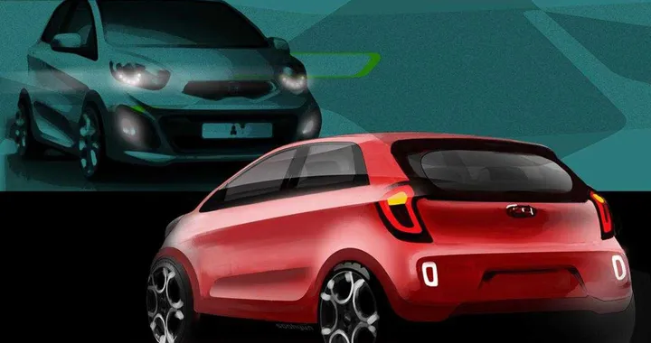 Nuova Kia Picanto: i primi bozzetti ufficiali