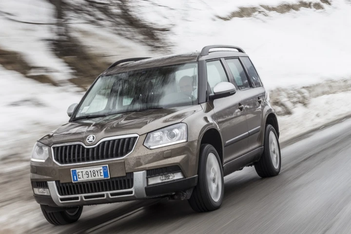 Skoda Yeti Outdoor 4x4, test drive sulla neve