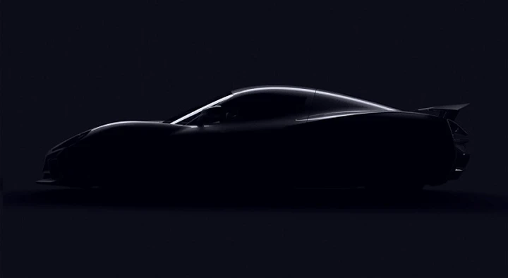Rimac: primo teaser della coupé elettrica attesa al Salone di Ginevra