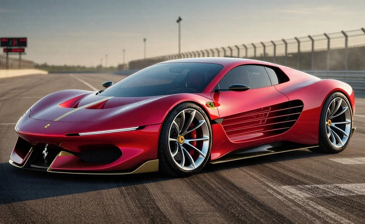 Come sarebbe oggi la Testarossa perfetta? Un render la immagina così