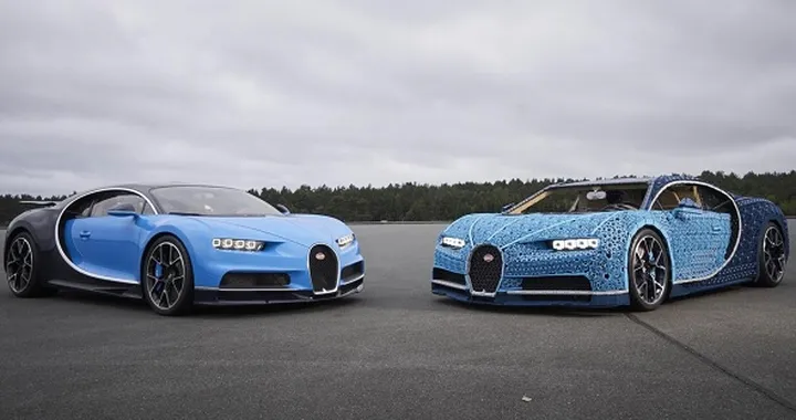 Bugatti Chiron Lego Technic: si può anche guidare!