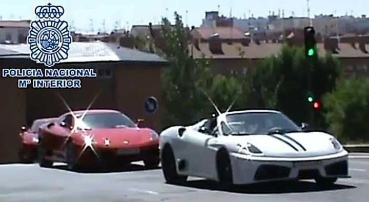 False Ferrari e Aston Martin sequestrate in Spagna