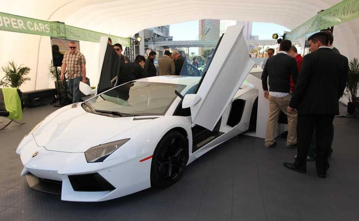 Lamborghini Aventador by NVIDIA al CES 2012
