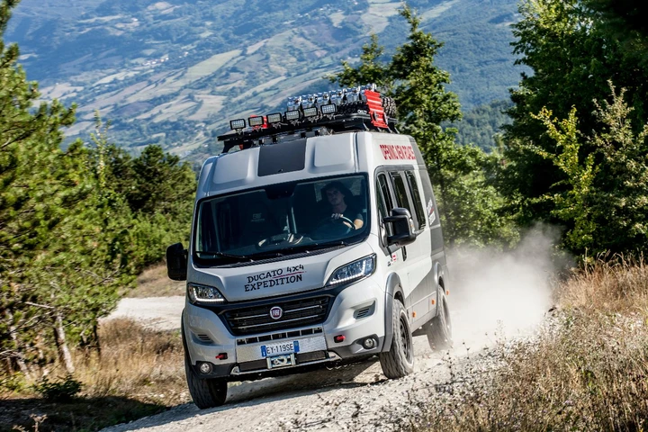 Fiat Ducato 4x4 Expedition: immagini ufficiali