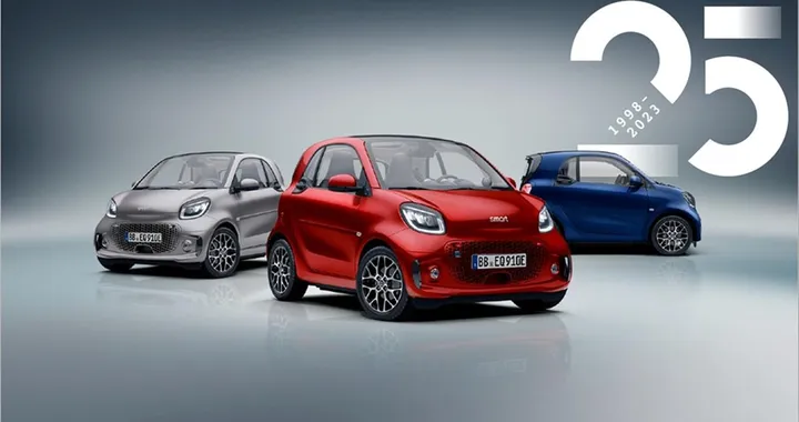 Smart EQ ForTwo 25th Anniversary: la city car si fa più esclusiva [FOTO]