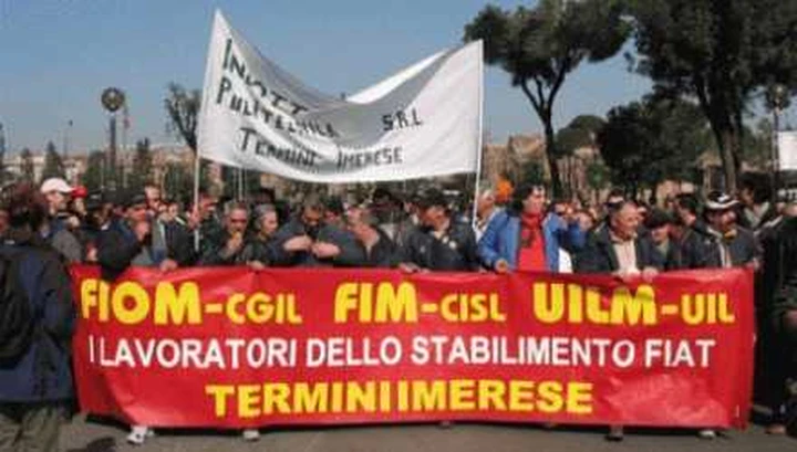Fiat, Termini Imerese: operai ancora in protesta