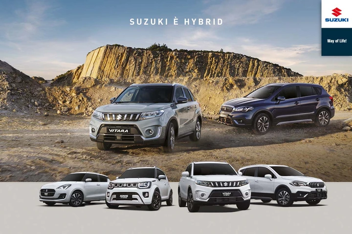 Suzuki: una gamma totalmente ibrida e ancora più efficiente