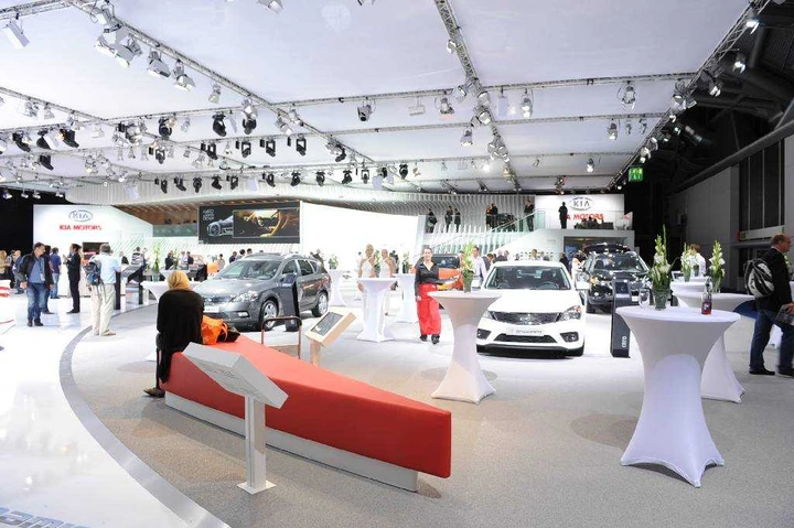 Stand Kia al Salone di Francoforte 2011