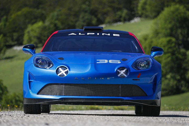 Alpine A110 Rally: foto ufficiali