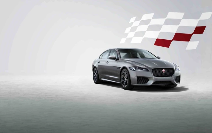 Jaguar F-Type e XF Chequered Flag Limited Edition