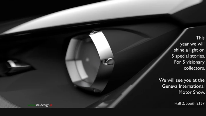 Italdesign: nuovo teaser del concept per Ginevra