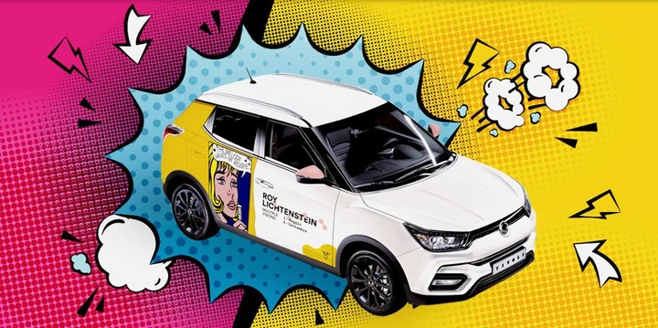 SsangYong Tivoli: arriva la versione dedicata a Roy Lichtenstein
