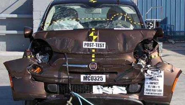 Fiat 500: solo 3 stelle nei crash test americani